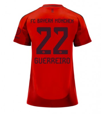 Bayern Munich Raphael Guerreiro #22 Hjemmebanetrøje Dame 2024-25 Kort ærmer